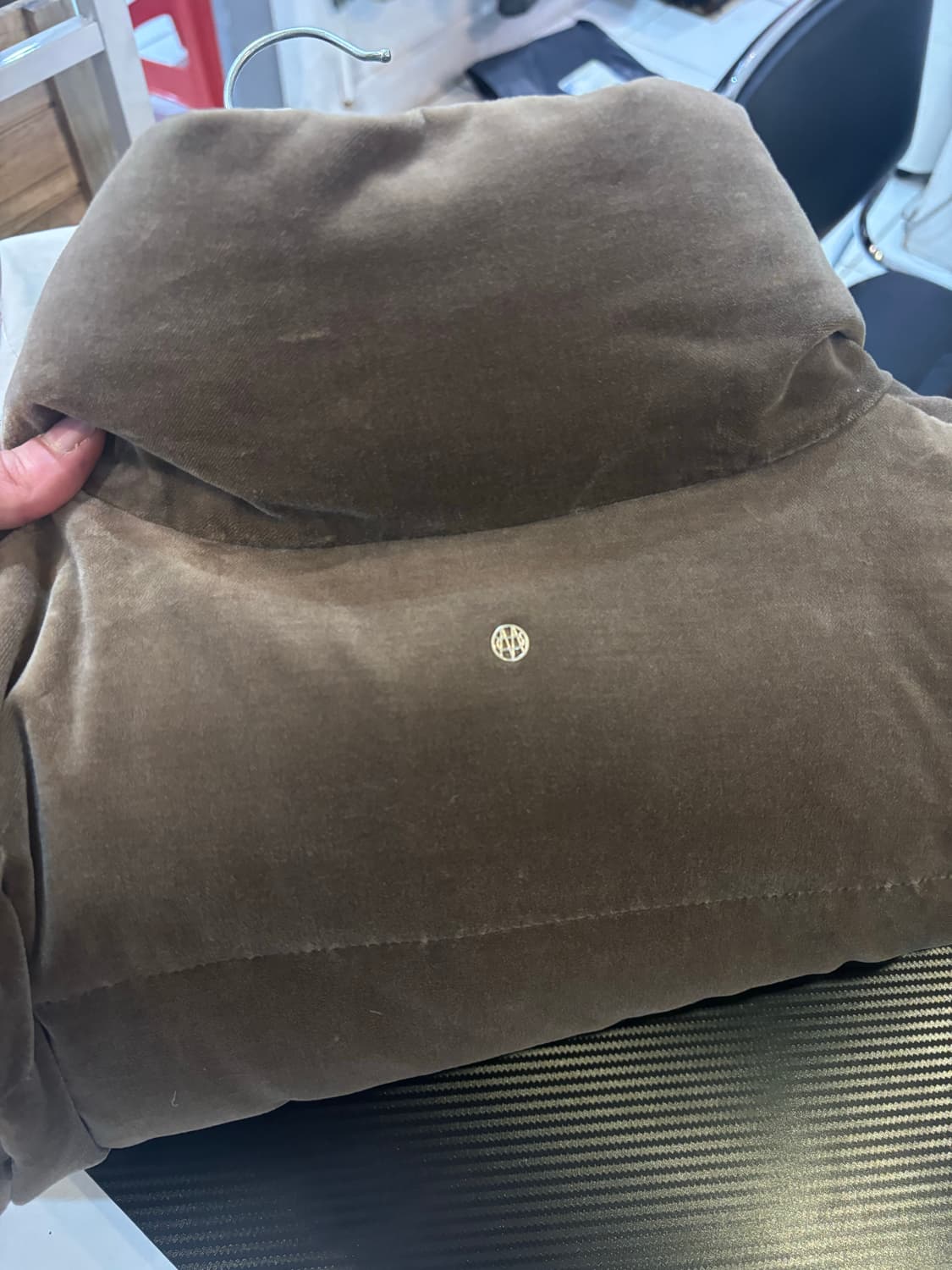 마시모두띠 여성 벨벳 패딩 S사이즈 상품이미지5