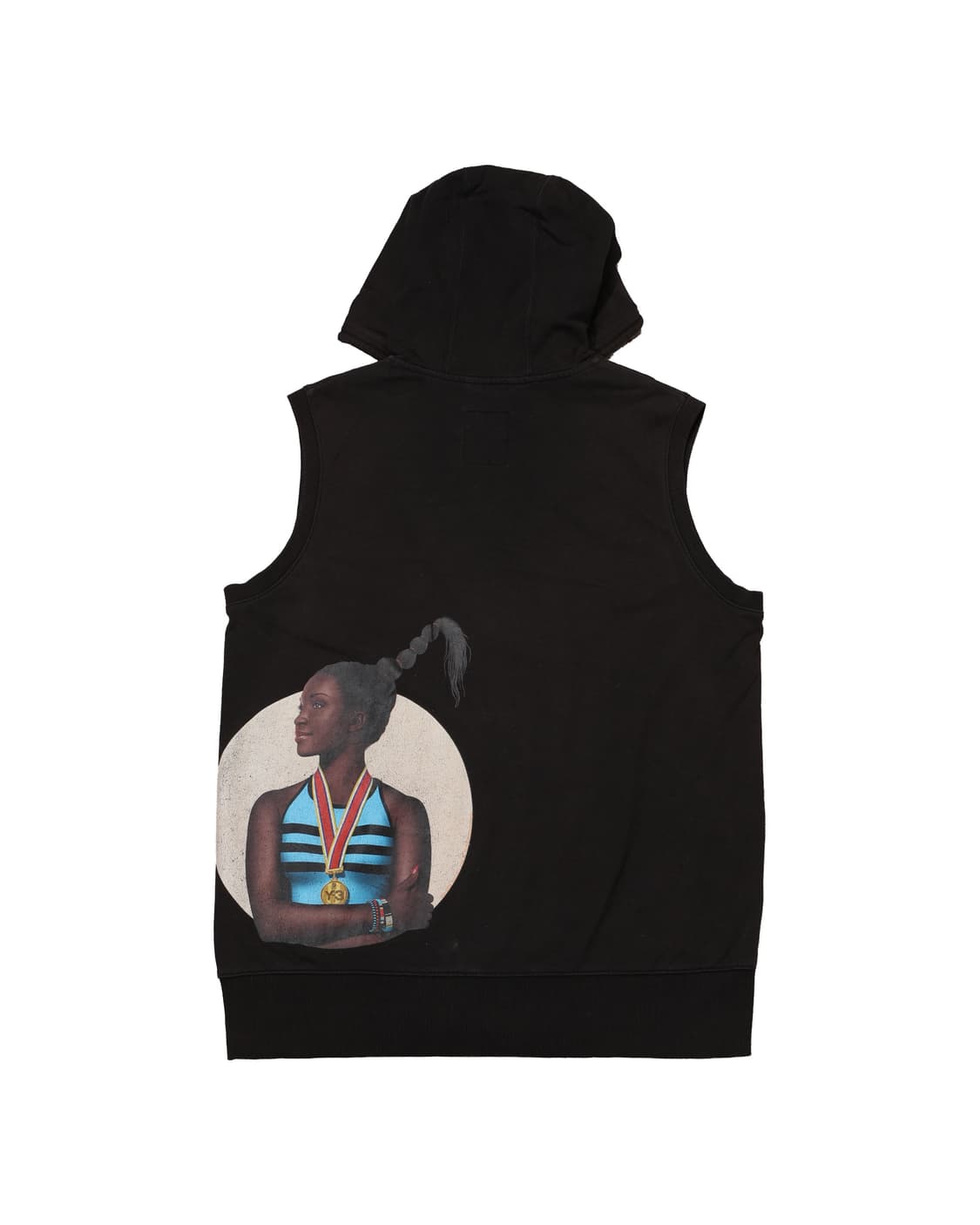 Y-3 x Saeko Tsuemura hood vest 상품이미지1