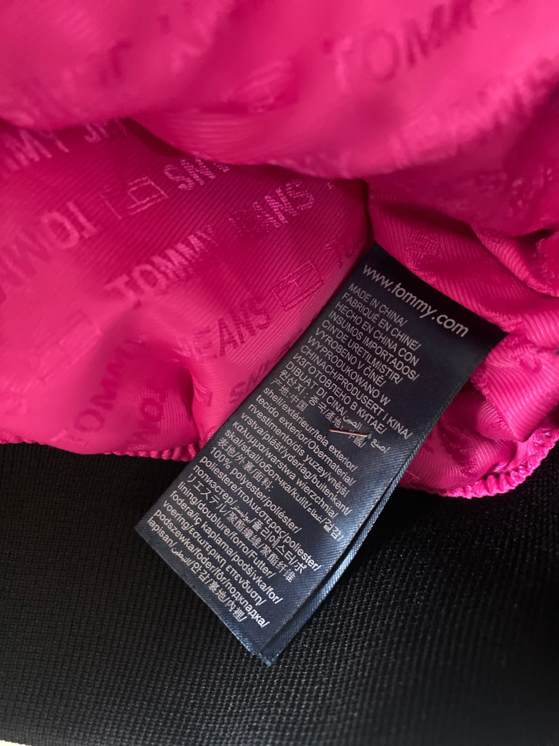 타미힐피거 퀼팅 패딩 m 상품이미지3