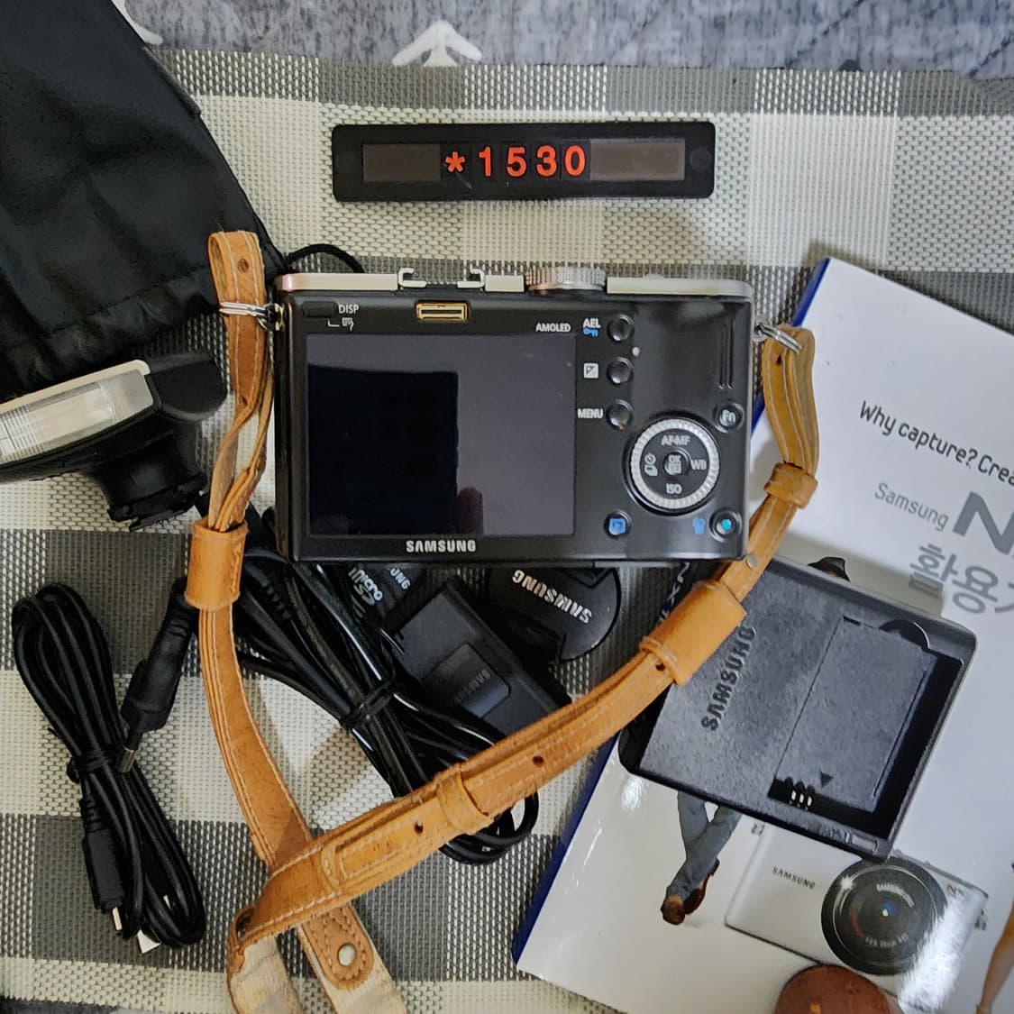 삼성 NX 100 디지털카메라 블랙바디 가방세트 상품이미지4