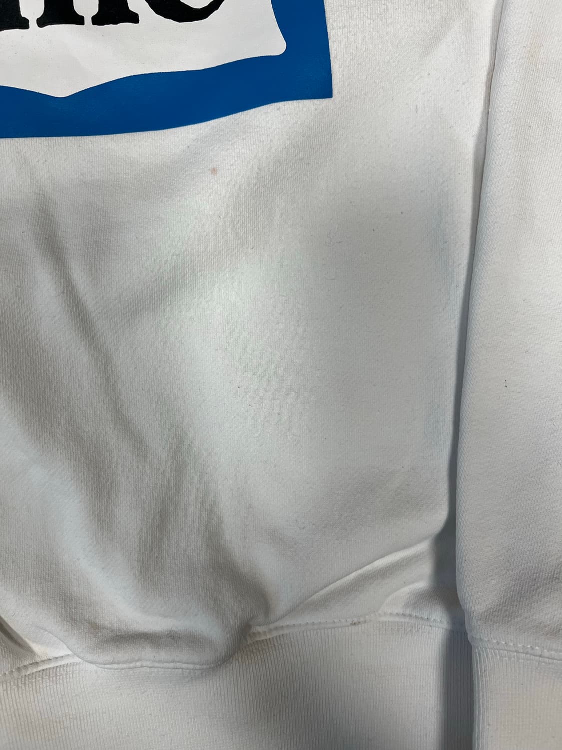 해브어굿타임 맨투맨 화이트 상품이미지4