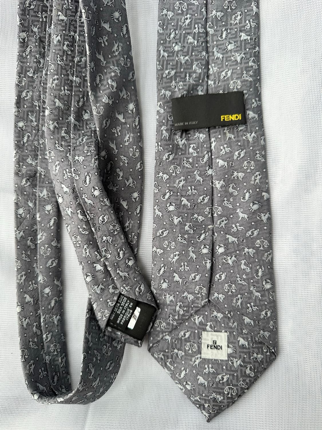 펜디 남성 실크 넥타이 상품이미지1