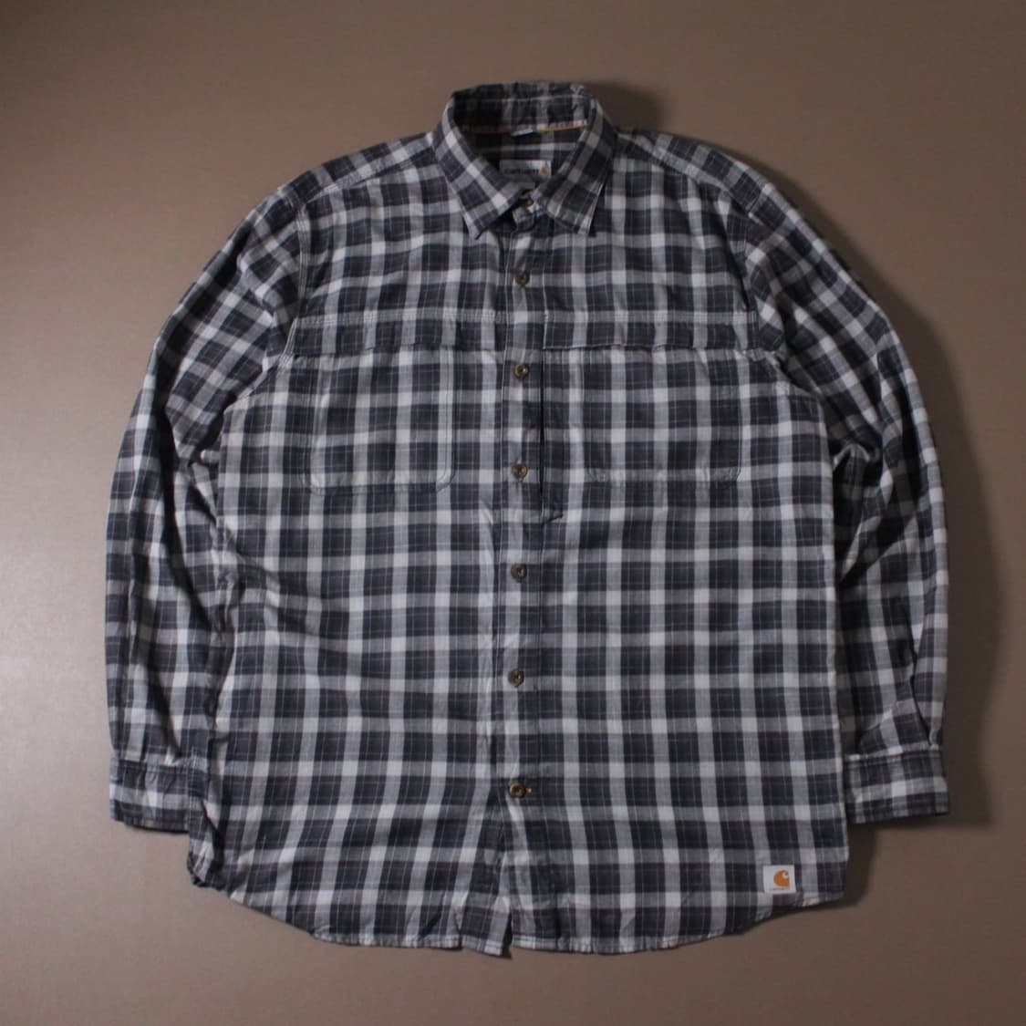 Carhartt 칼하트 그레이 깅엄 워크 셔츠  상품이미지1