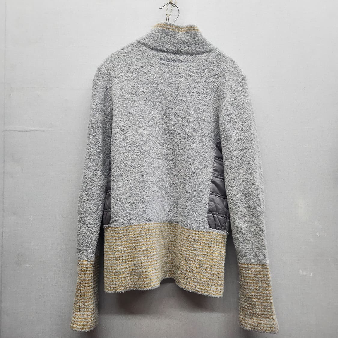 헤지스 골프 로고 니트 집업(방풍) M 상품이미지3