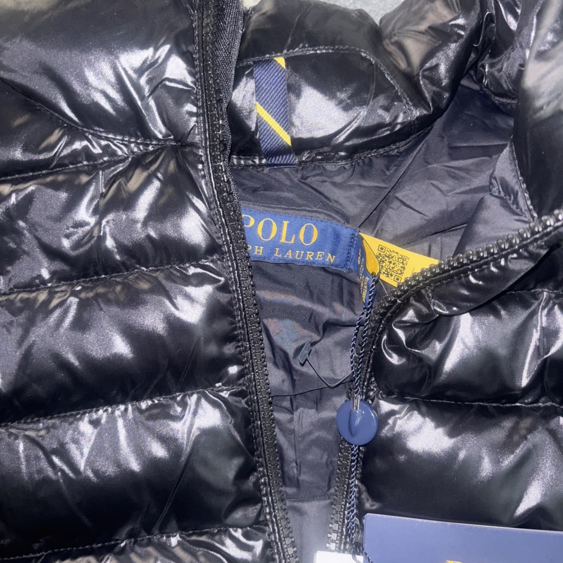 폴로 랄프로렌 마이크로 패킹 다운 자켓 블랙 상품이미지3