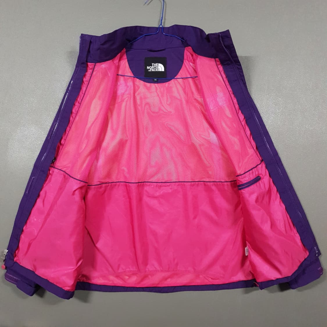 여성 L 노스페이스 고어텍스 퍼포먼스쉘 바람막이 후드 마운틴 자켓 딥퍼플 상품이미지5