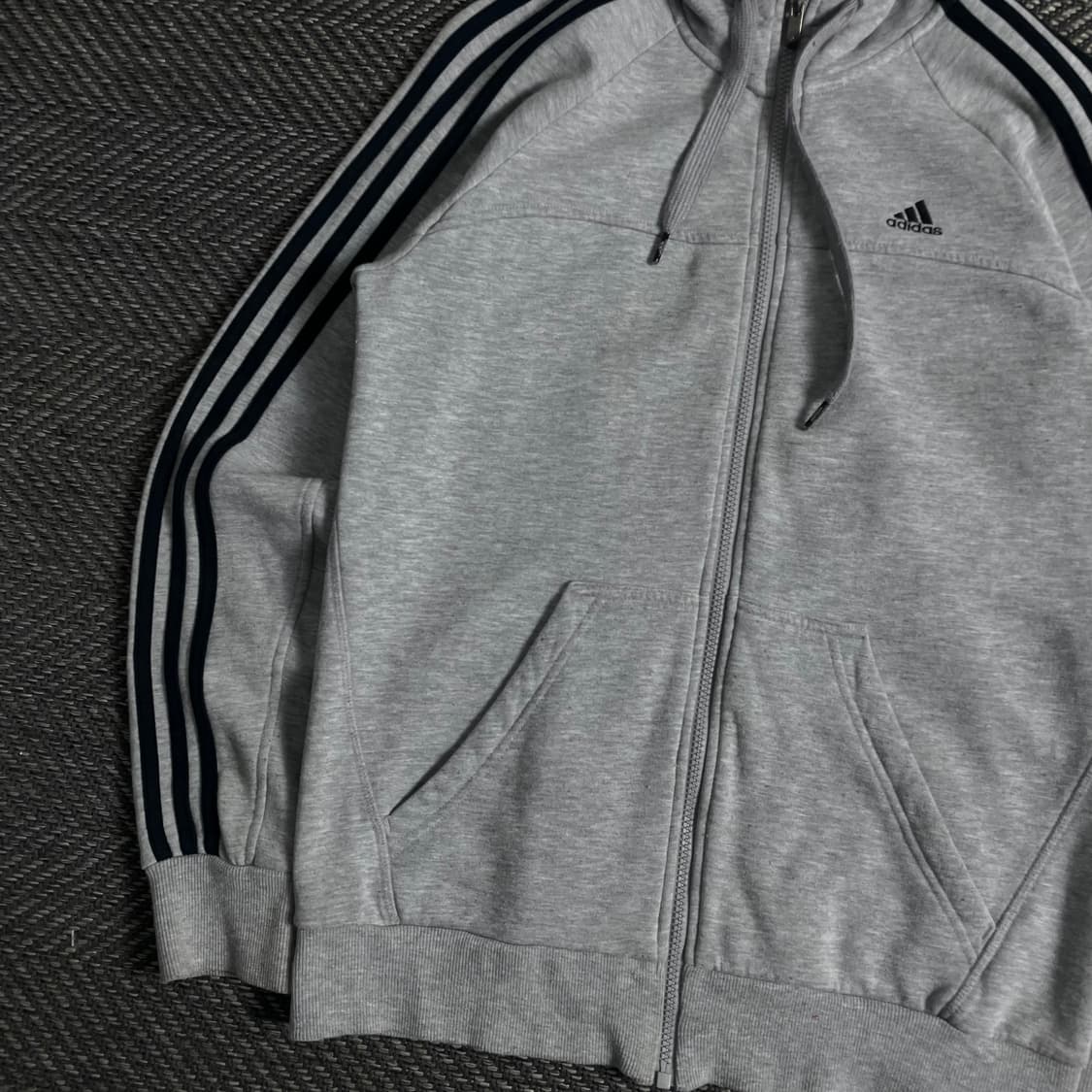 아디다스 사이드라인 스웻 트랙 그레이 후드집업y 3543 상품이미지4
