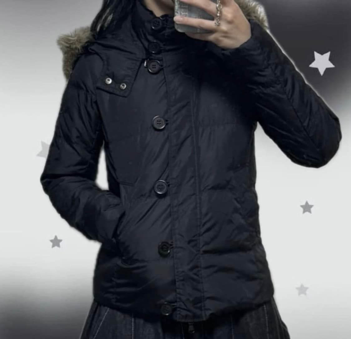 Calvin Klein Jeans 슬림핏 덕다운 패딩 상품이미지1