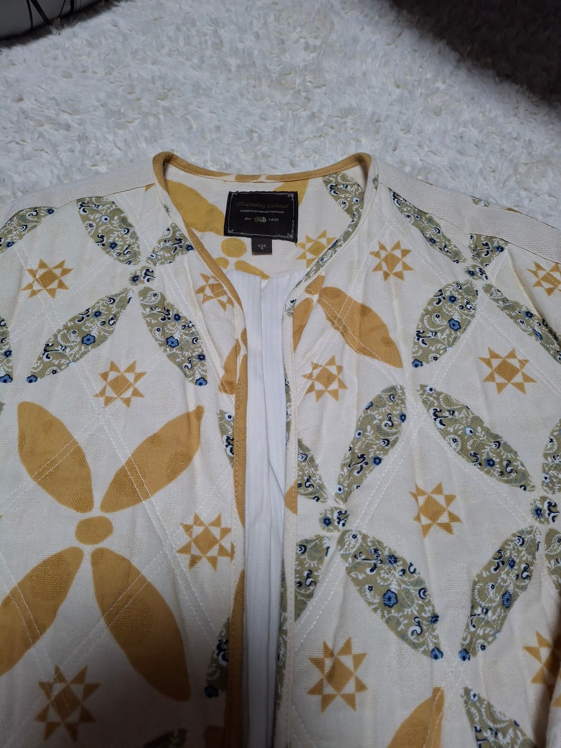 (마지막특가) 써스데이아일랜드 퀼팅자켓 상품이미지4