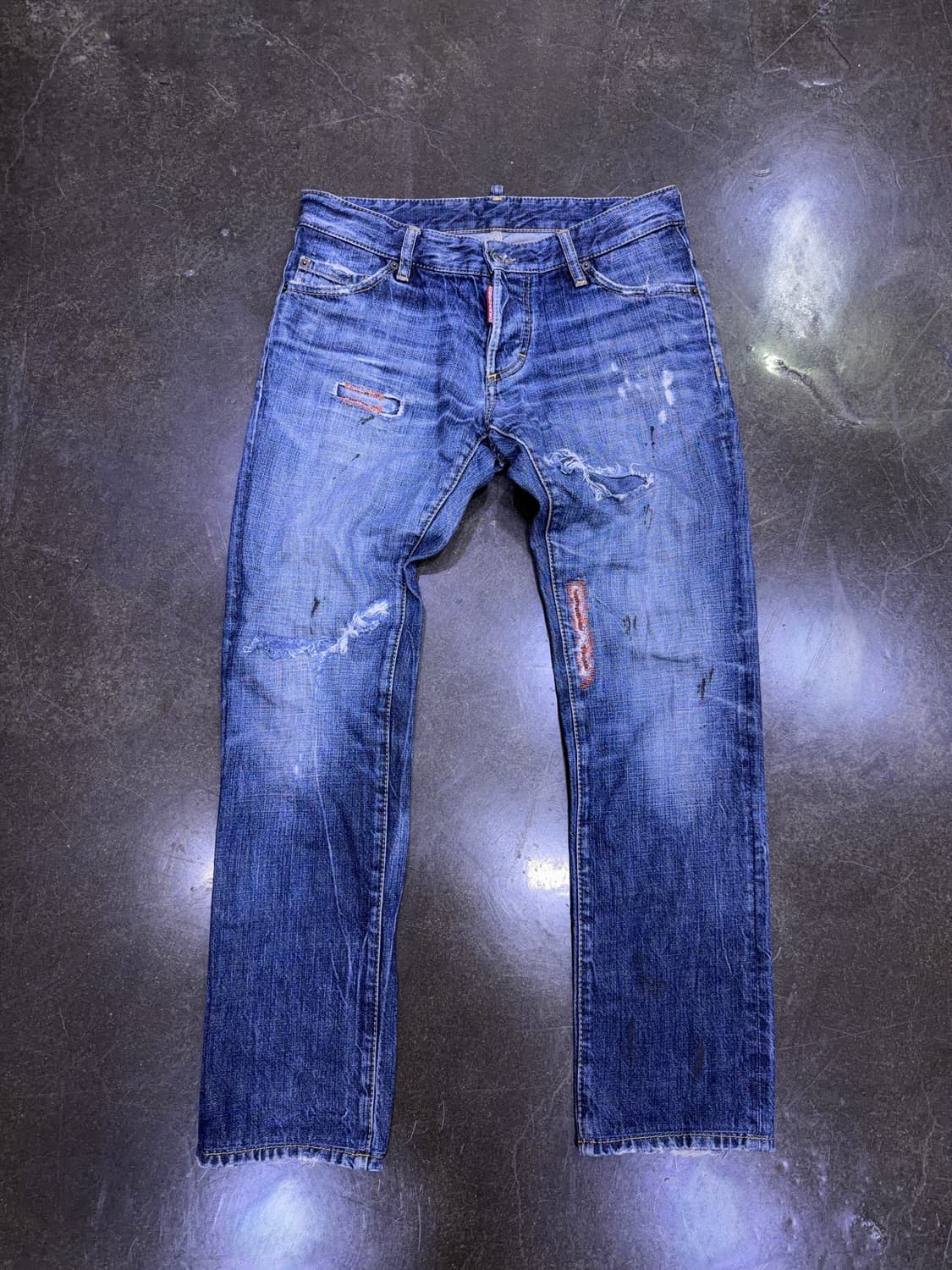 디스퀘어드2 빈티지 데미지 디스트로이드진 데님팬츠 46 상품이미지1