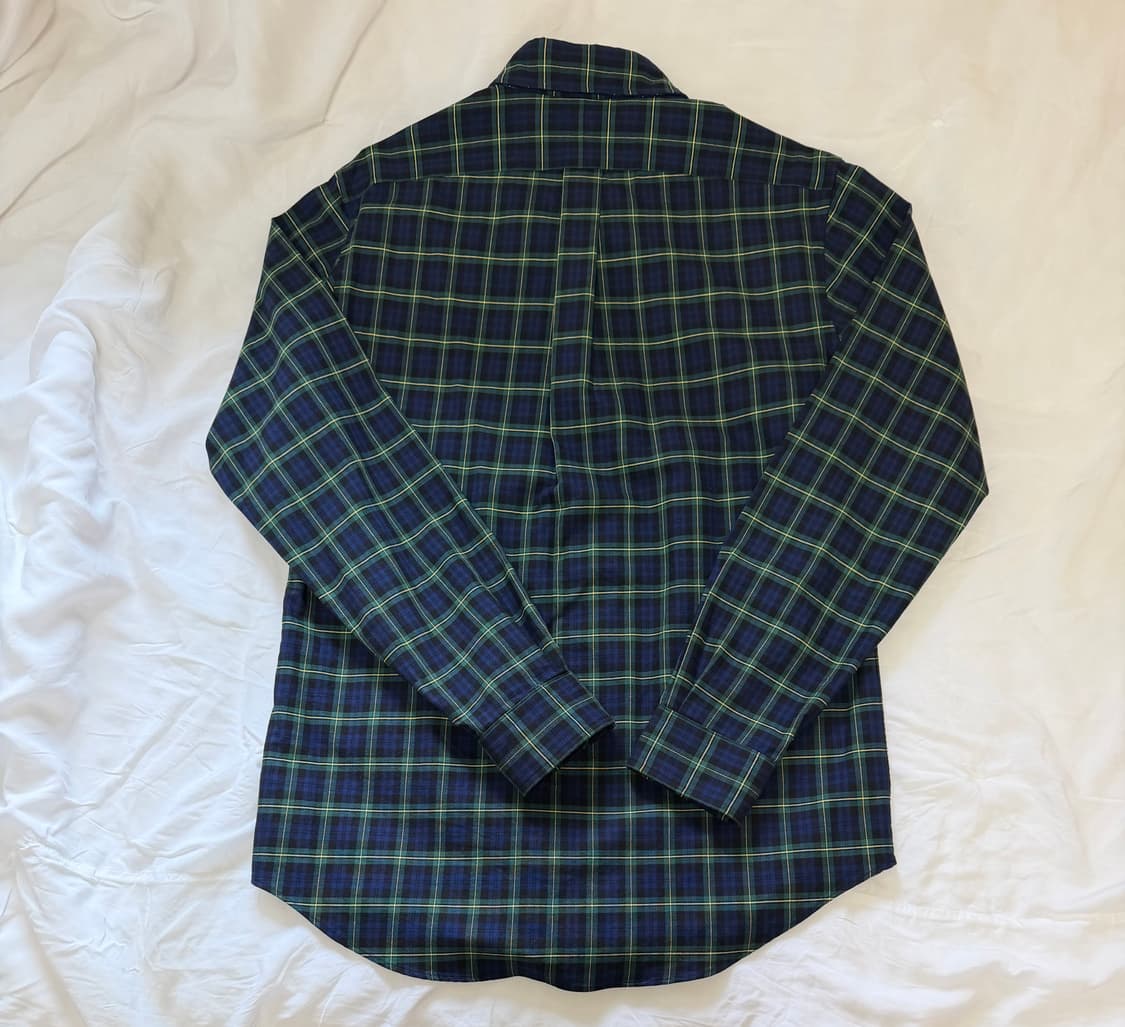 [미 시착 새 상품] 폴로 랄프로렌 타탄체크셔츠 s 상품이미지4
