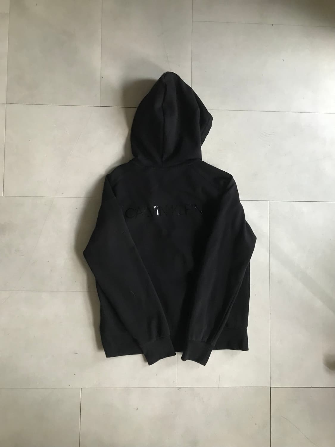 켈빈클라인 블랙 후드집업 상품이미지7