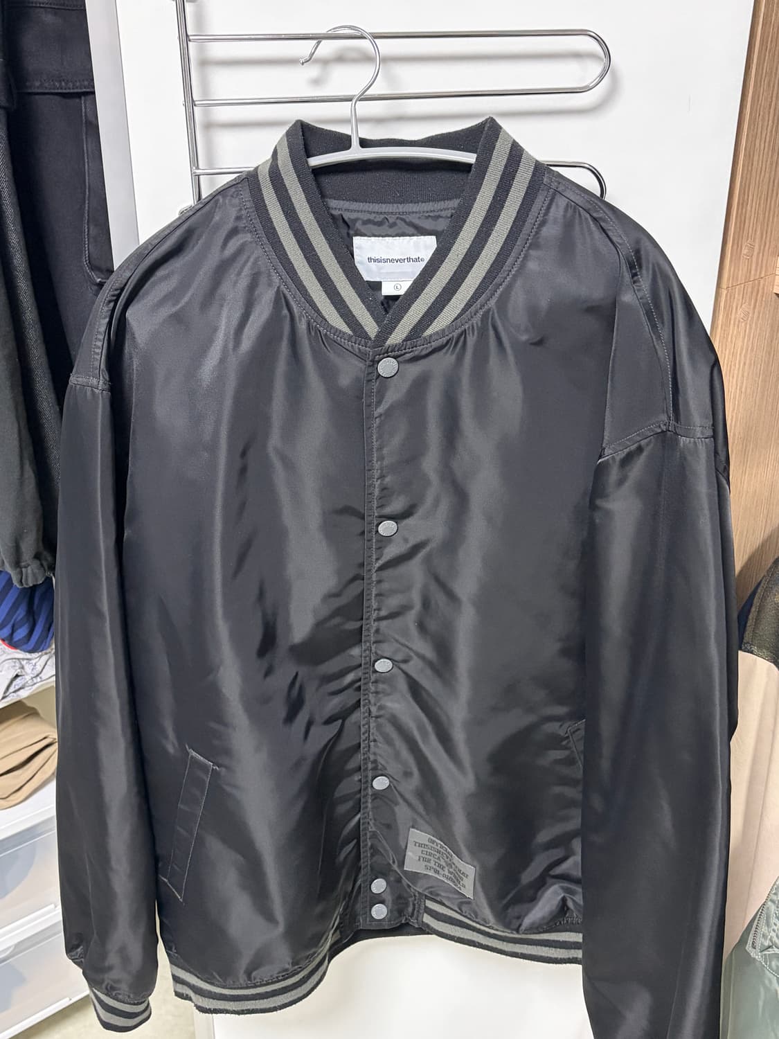 디스이즈네버댓 바시티자켓 L 상품이미지3