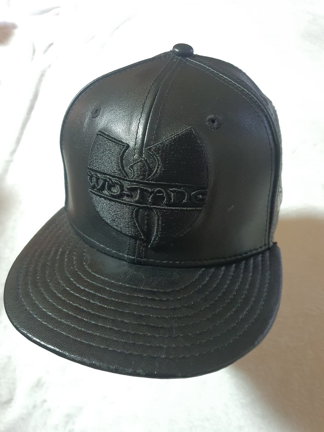 Newera 우탕클랜 WUTANG CLAN 레더 스냅백.M/L 상품이미지1