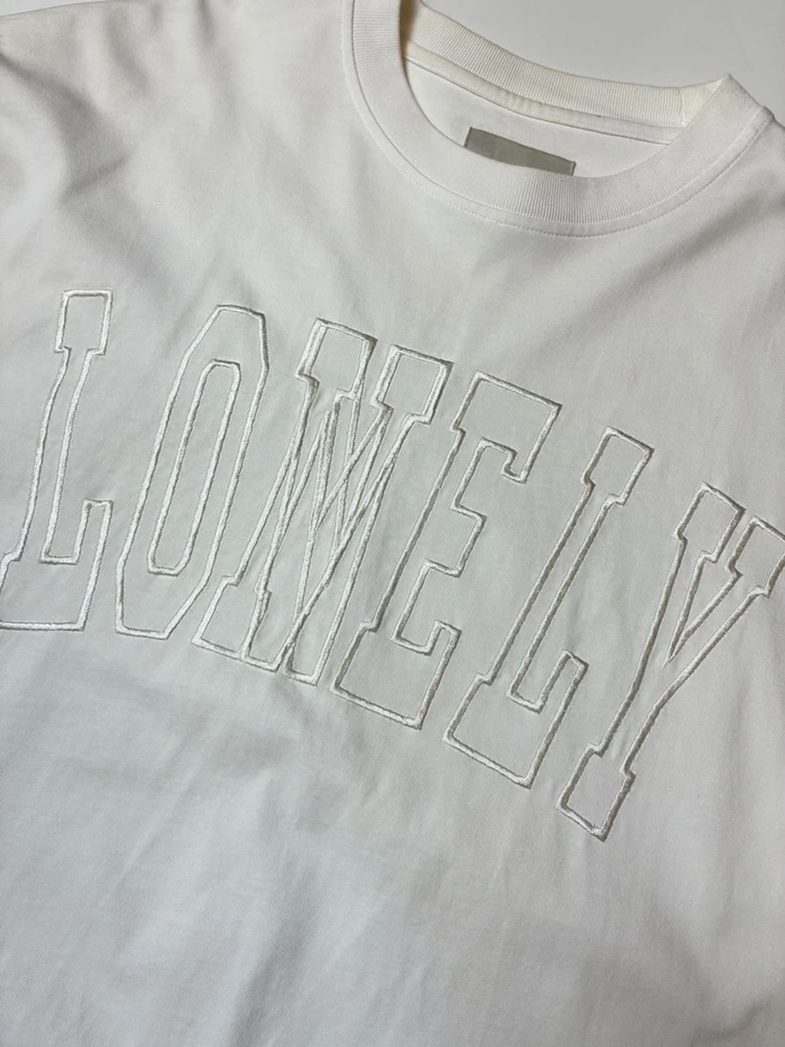 노앙 x 헤어몬 23ss 스펠아웃 로고 롱 슬리브 PN8480 상품이미지3