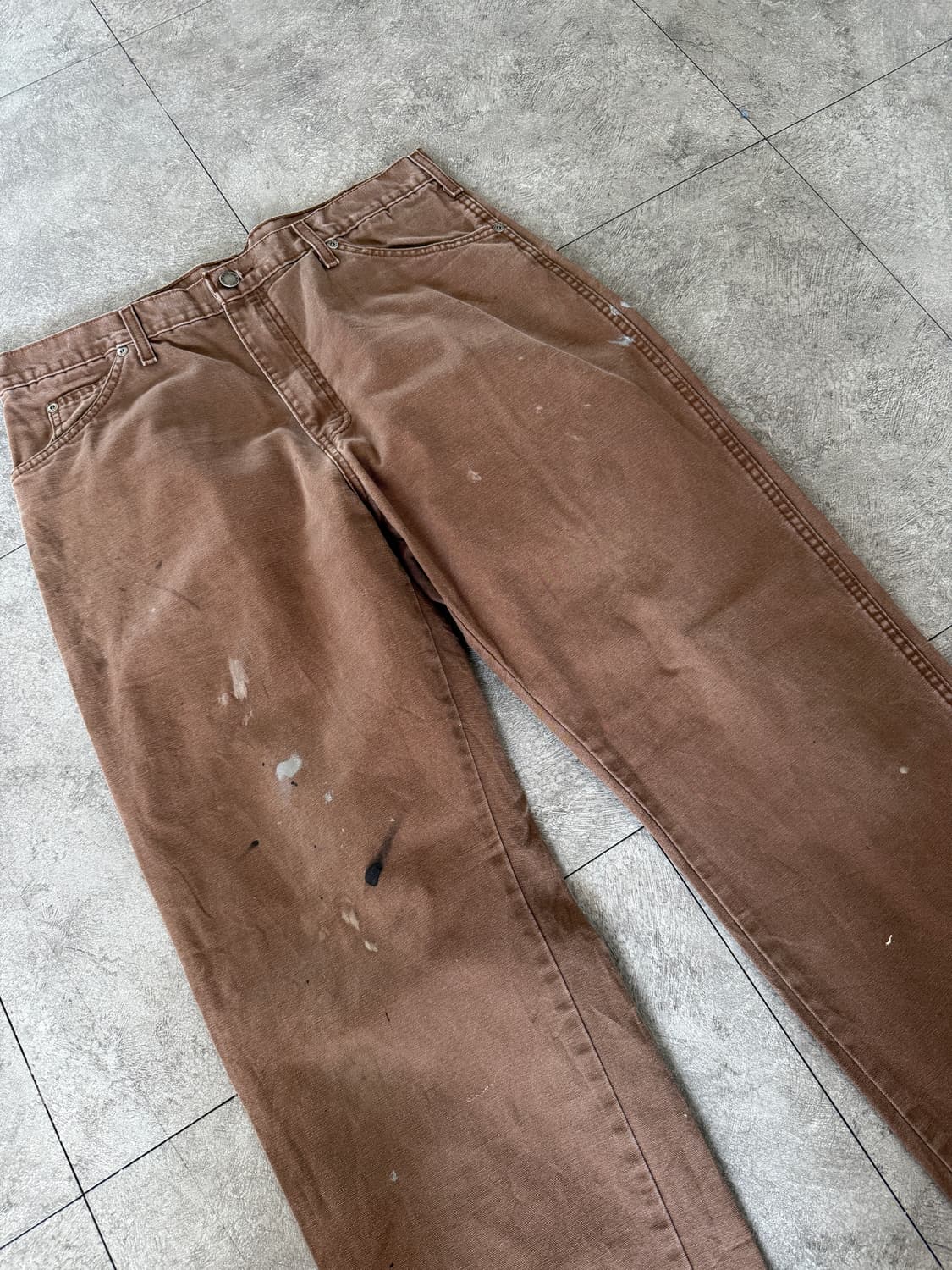 디키즈 워크팬츠 브라운 상품이미지7