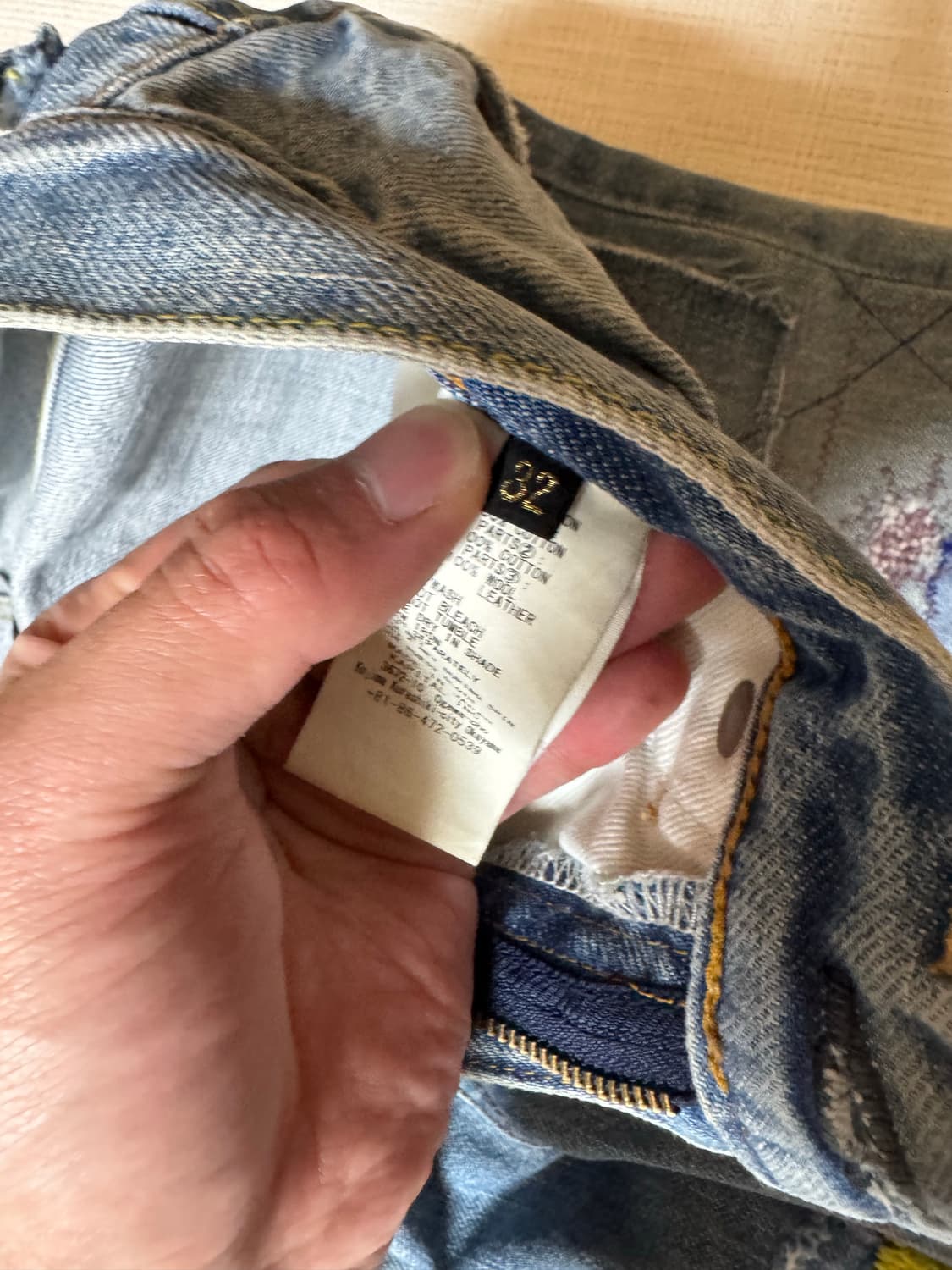 캐피탈 카츠라기 데님팬츠 상품이미지2