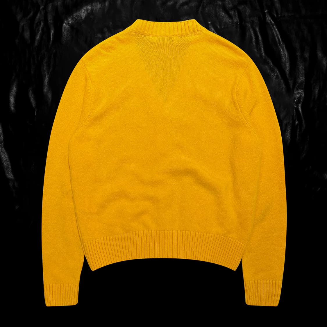 메종키츠네 옐로우 가디건 상품이미지2