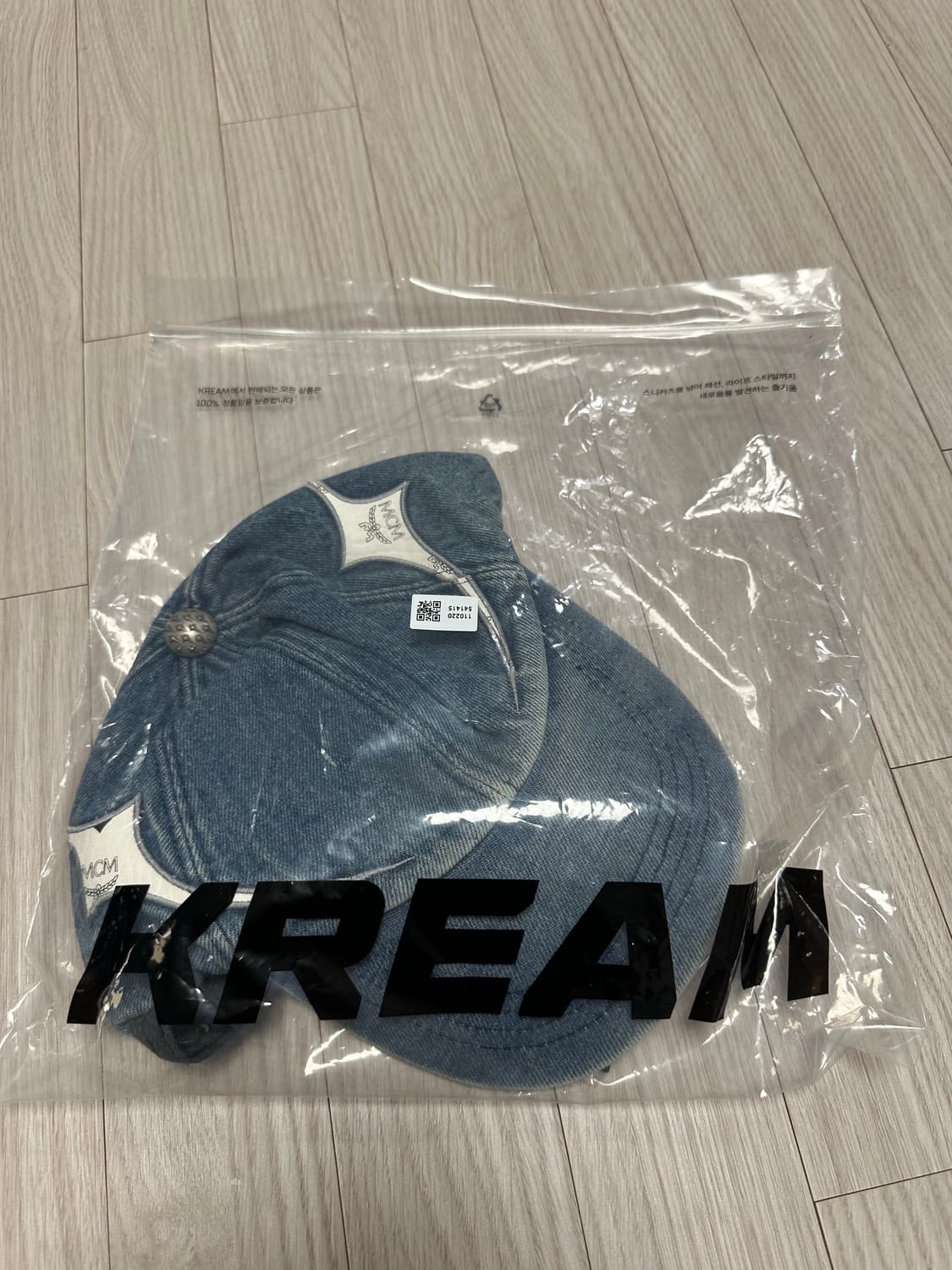 떠그 클럽 x mcm 데님 캡 상품이미지2