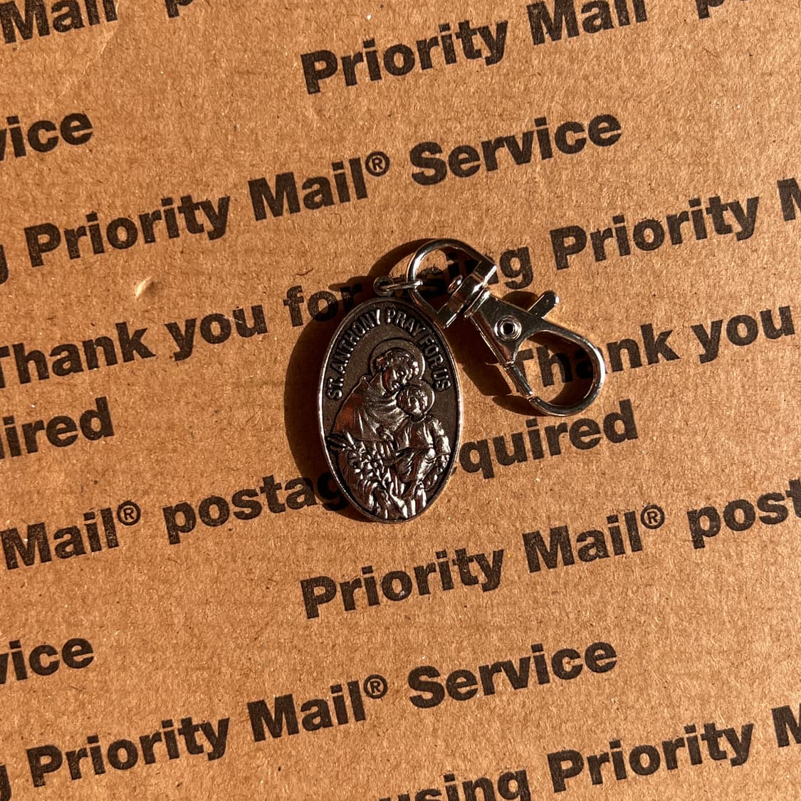 90s vtg St. Jude Pray For Us Keyring 상품이미지2