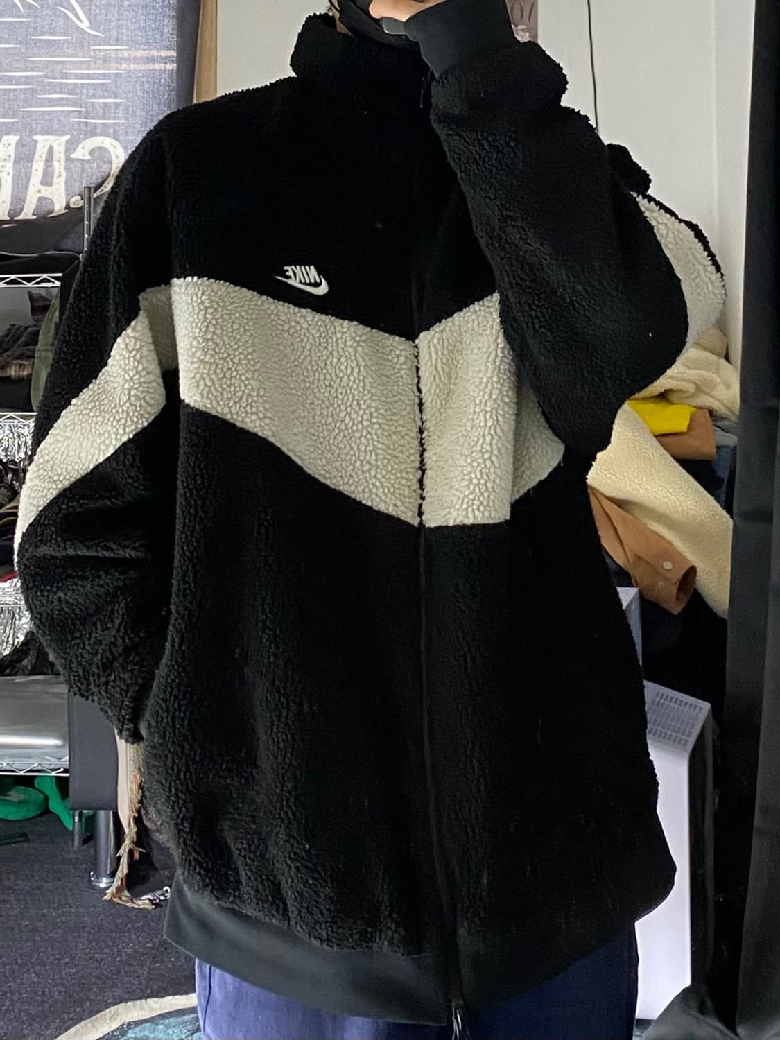 [115] NIKE 나이키 리버서블 플리스 집업 자켓 상품이미지10