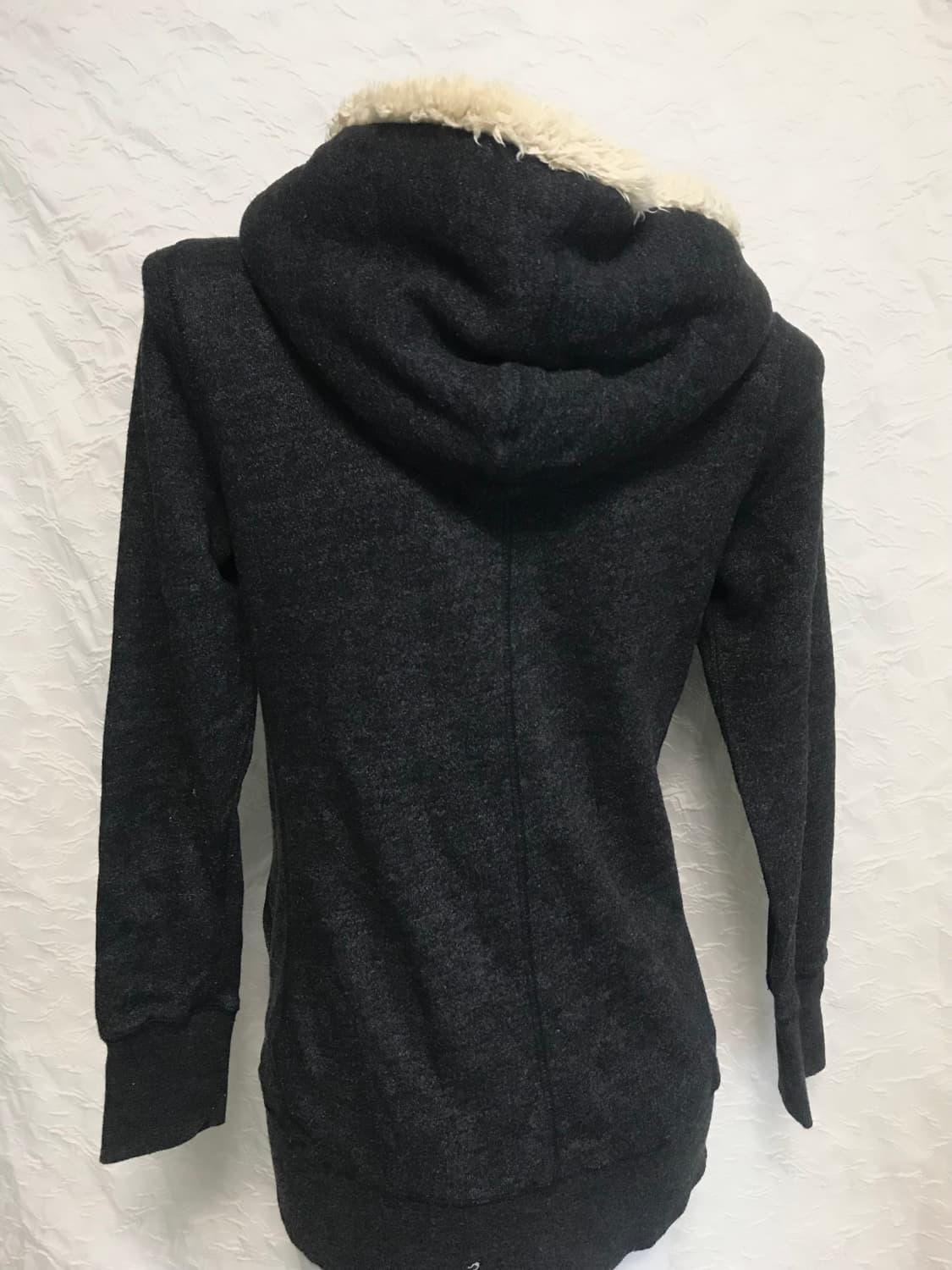 빈티지 y2k 투웨이 퍼 후드 집업 상품이미지3