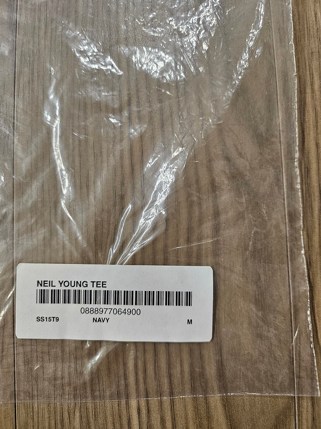 슈프림 닐영 15SS 반팔 네이비 상품이미지5