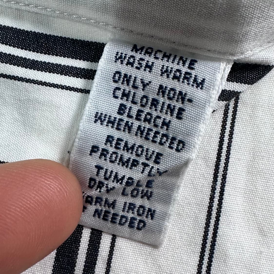 폴로 랄프로렌 블랙 스트라이프 셔츠 상품이미지7