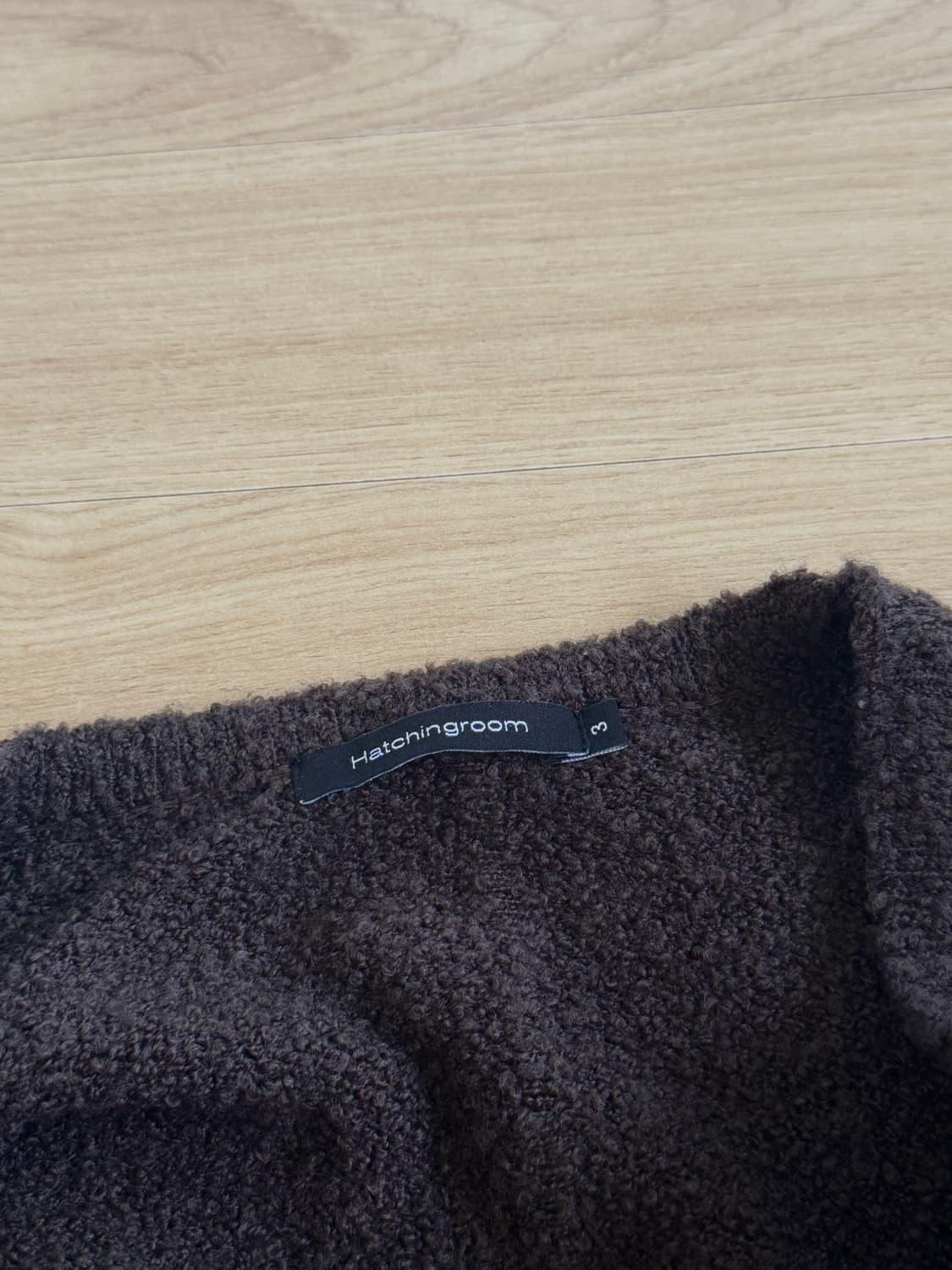 해칭룸 가디건 브라운 3 상품이미지3