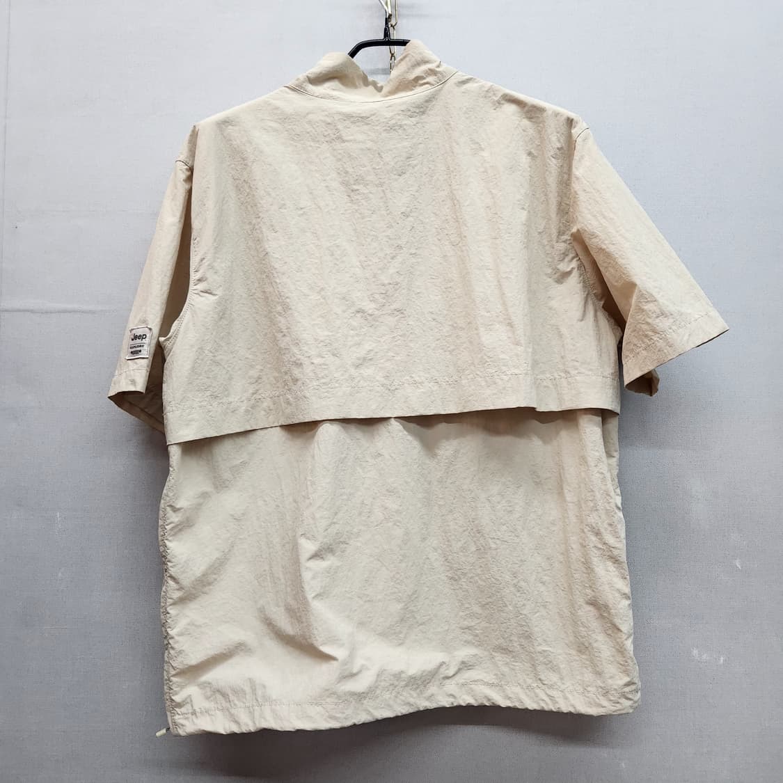 지프 로고 아노락 반팔 바람막이 95(L~XL) 남여공용 상품이미지7