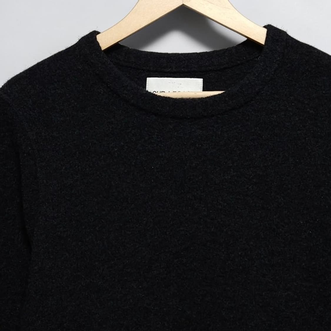 S사이즈 Our Legacy 아워레가시 울 블렌드 니트 블랙 상품이미지2