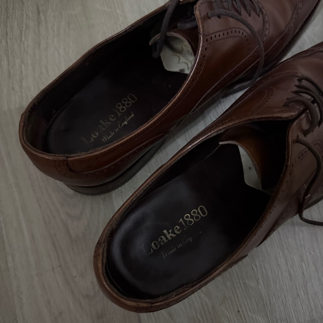 Loake1880 로크 Savoy 마호가니 9 (남성 275-280) 상품이미지4