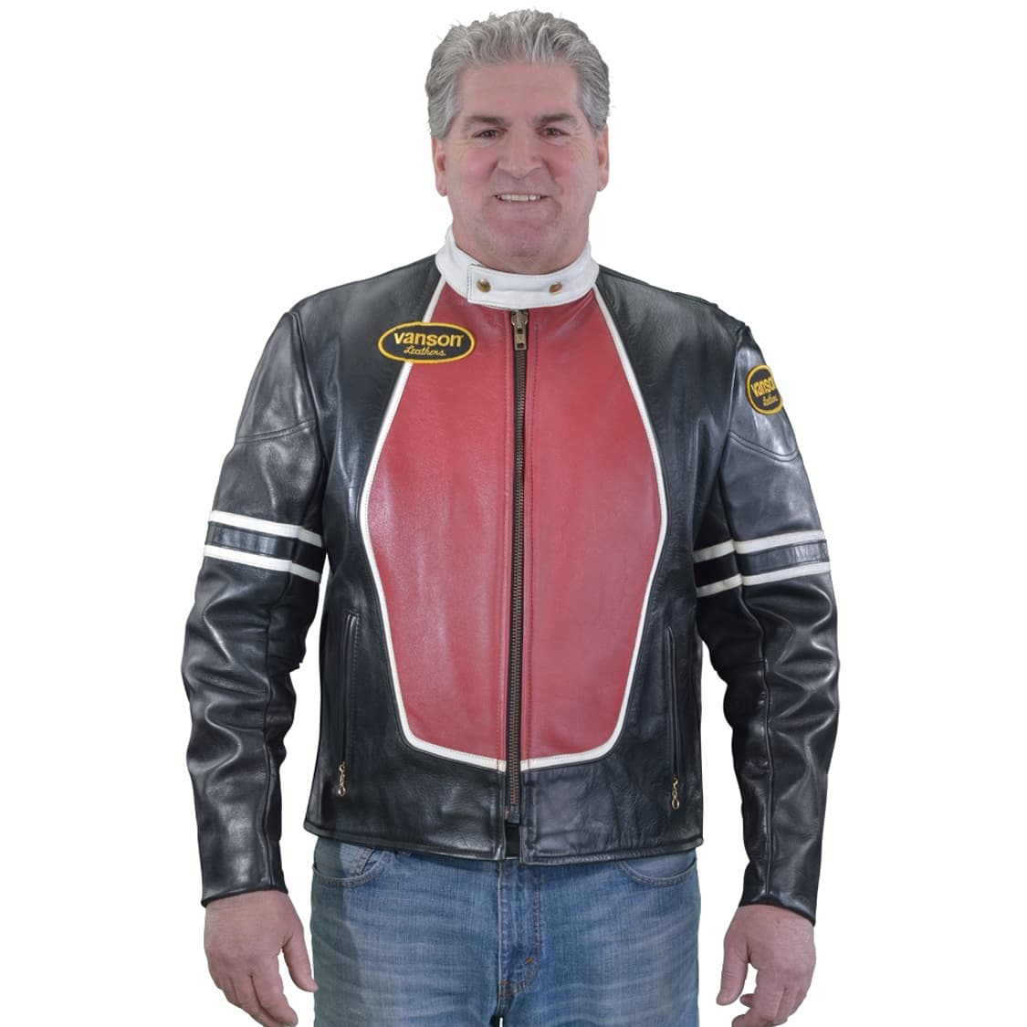 벤슨 레더 라이더 자켓 VANSON RACE JACKET 상품이미지8