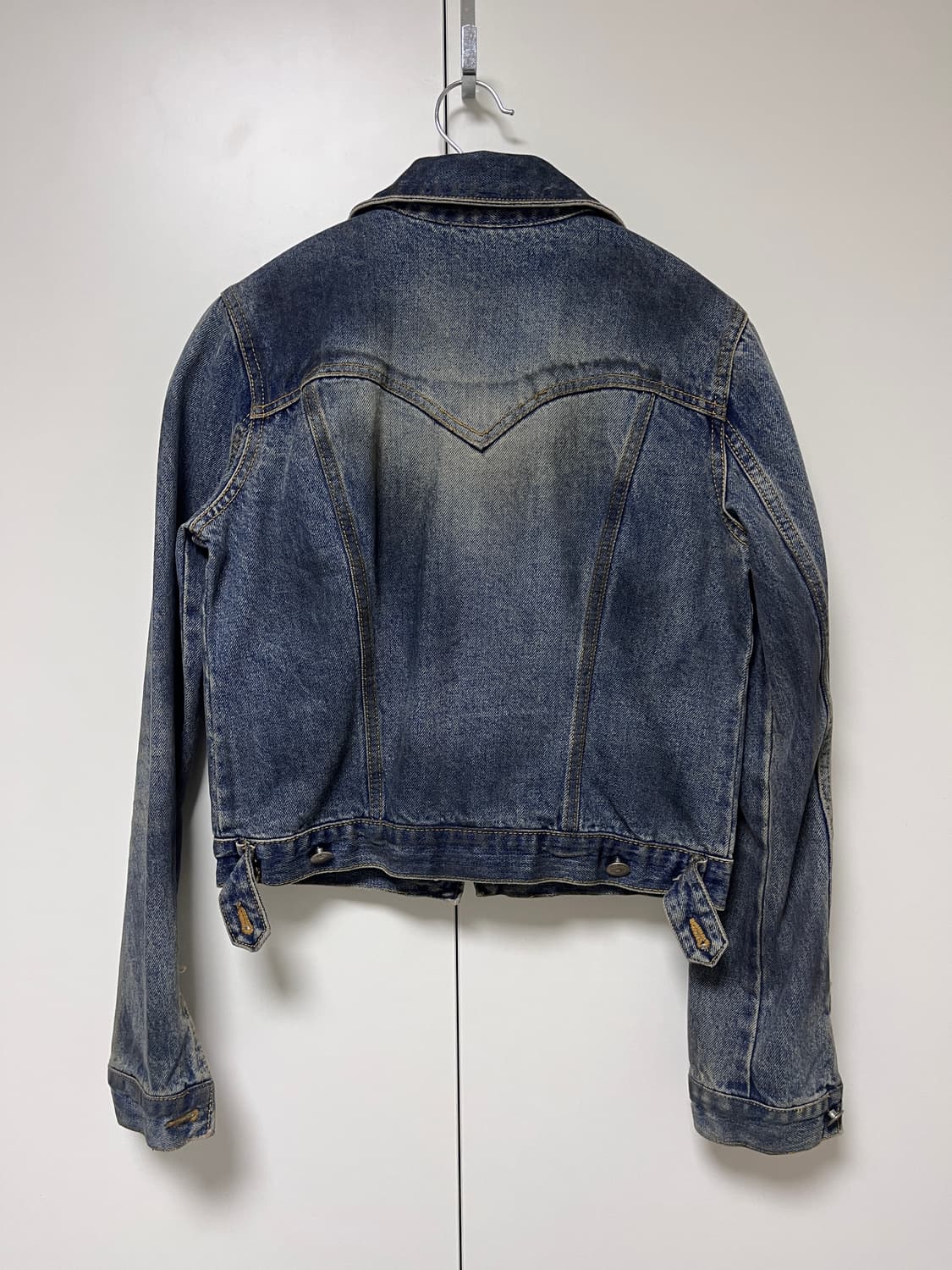 슬림핏 데님 자켓(free) 상품이미지2