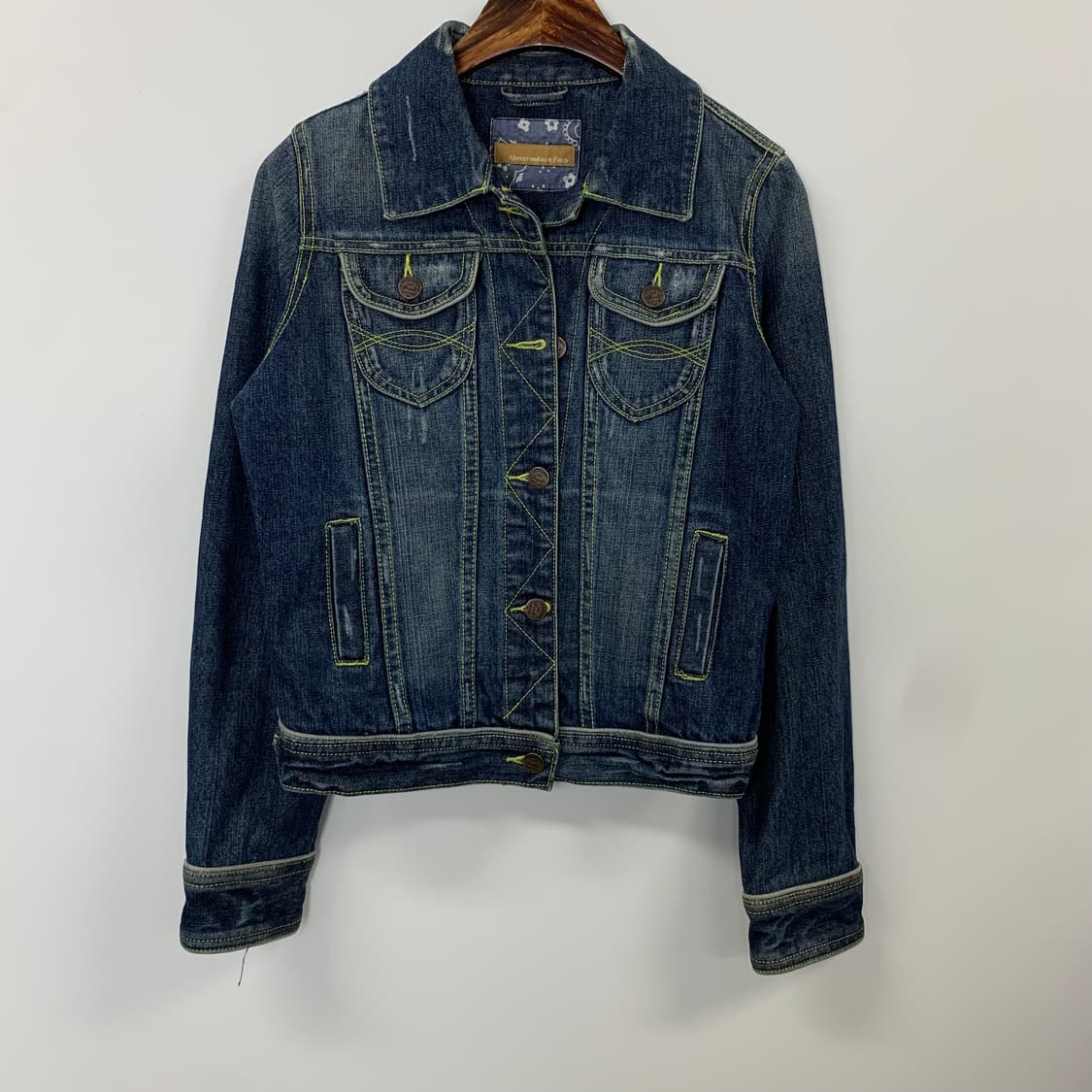 아베크롬비 y2k 와투케 워싱 데님 자켓 상품이미지2