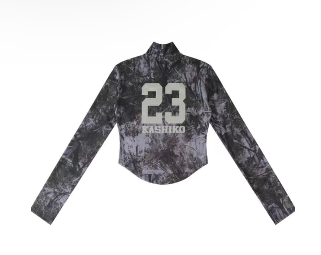 카시코 하이넥 매쉬 탑 상품이미지2