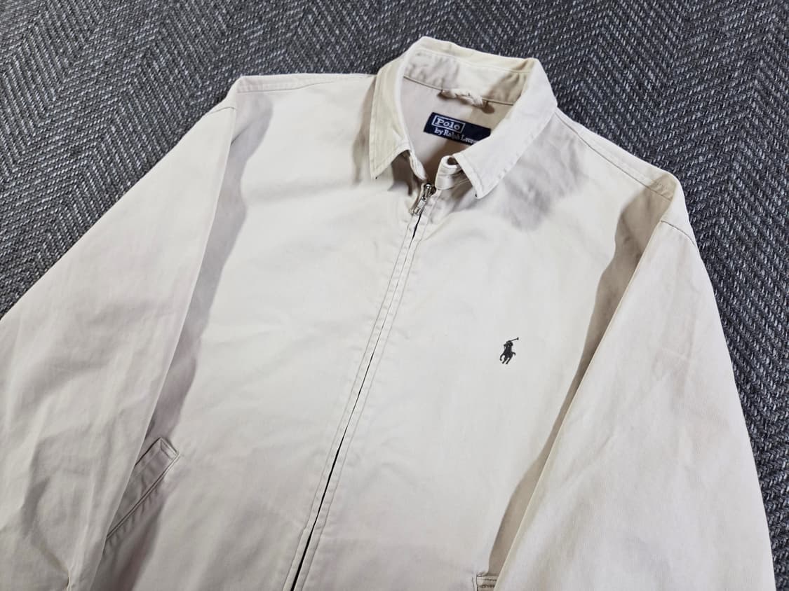 폴로 랄프로렌 90s 아이보리 베이지 스윙탑 자켓 상품이미지3