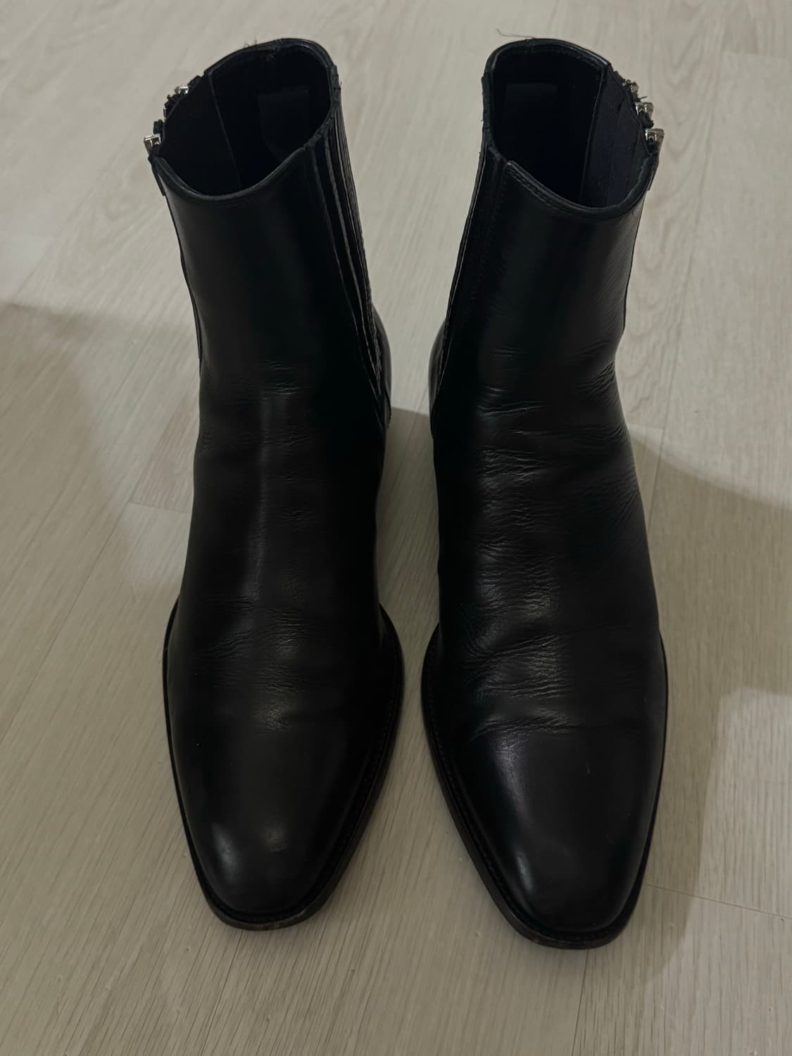 saint laurent/15fw 3zip up boots/42 상품이미지4