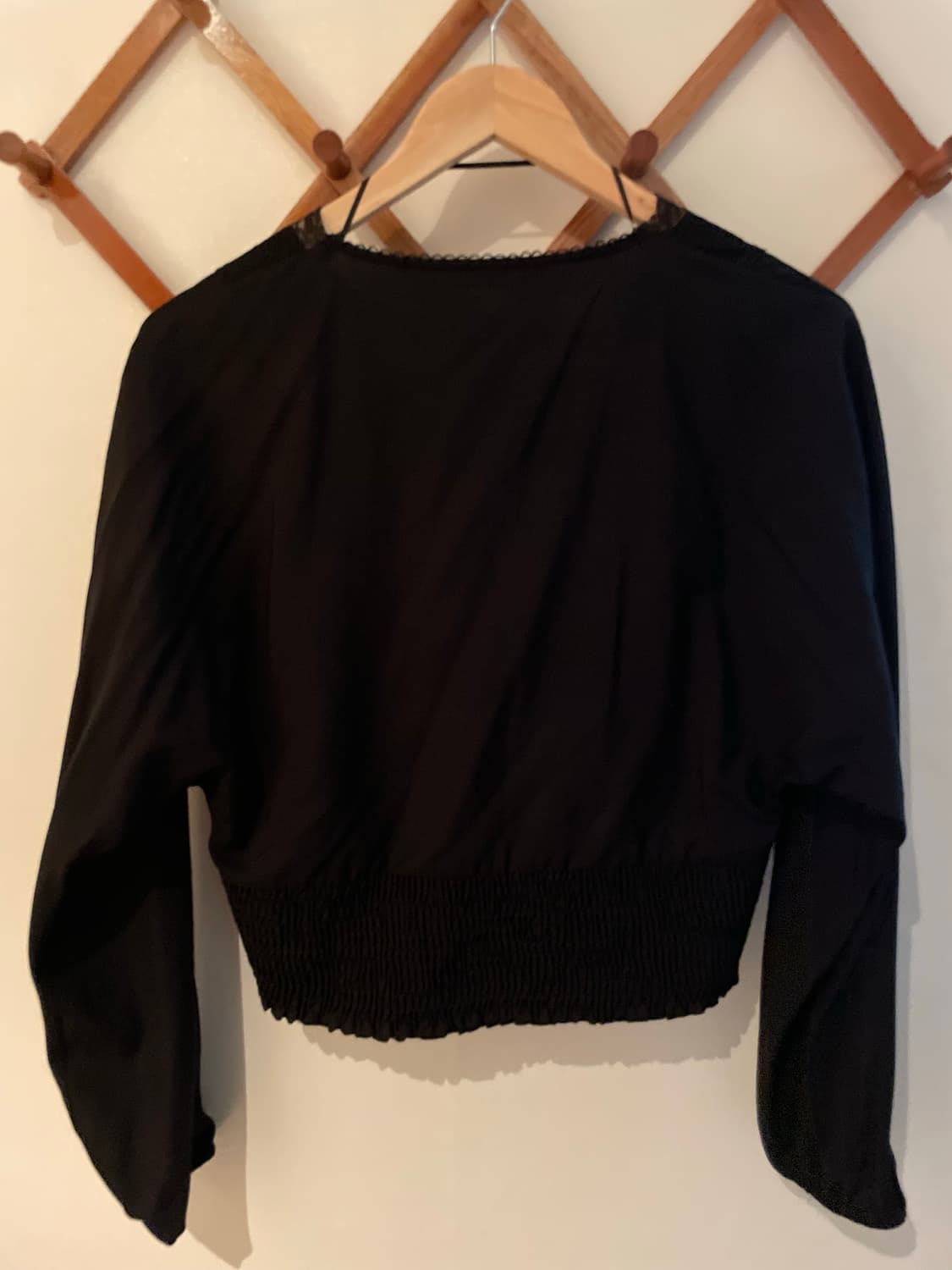 Zara French Lace Smoking Shirts 상품이미지3