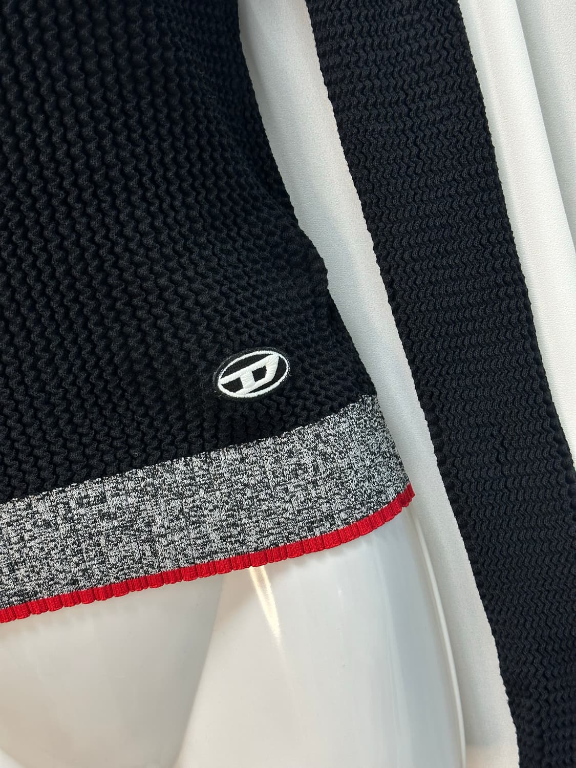 디젤 블랙 니트 상품이미지4