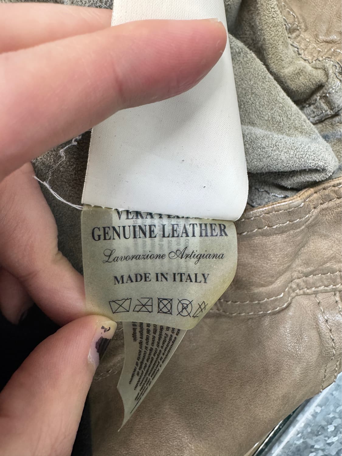 살바토레 산토로 램 레더 자켓 상품이미지6