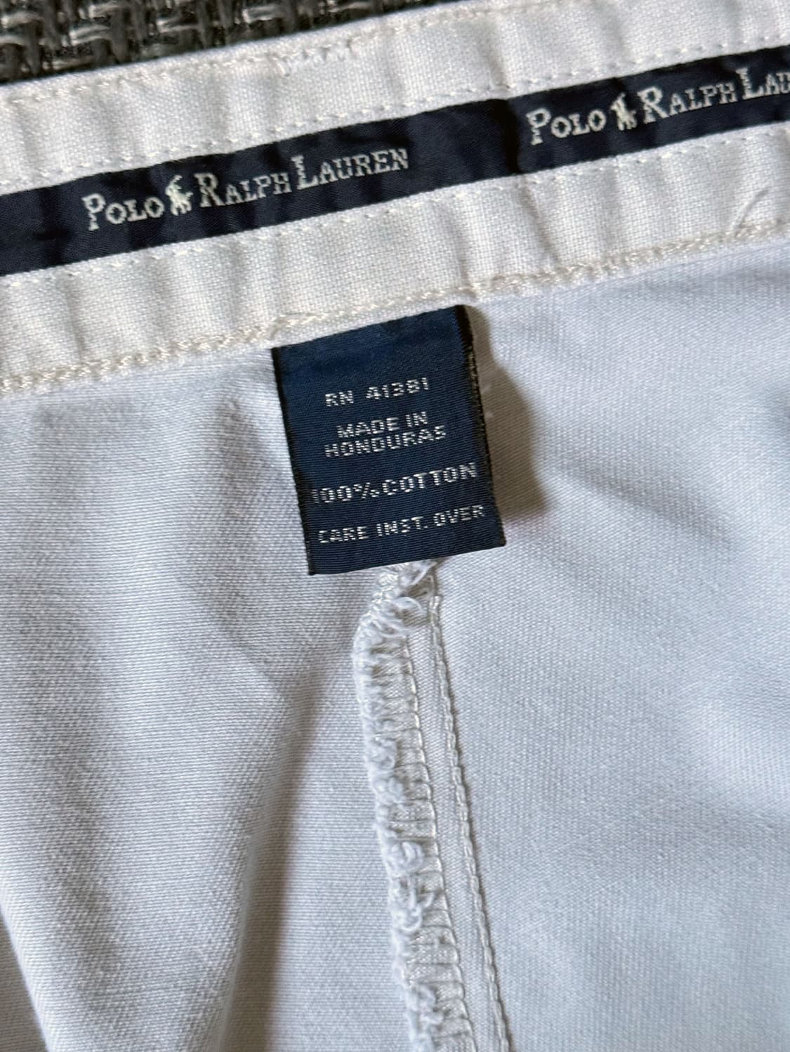 (36) 90s 폴로 랄프로렌 HAMMOND 더블 플리츠 치노팬츠 상품이미지5
