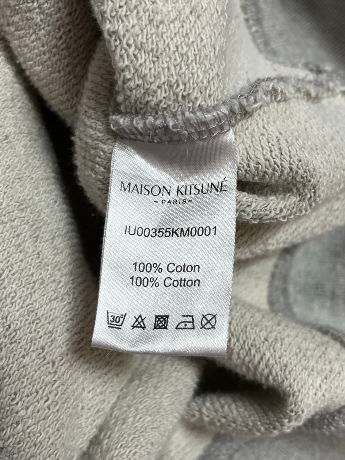 메종키츠네 칠랙스 폭스 패치 클래식 후드 상품이미지4