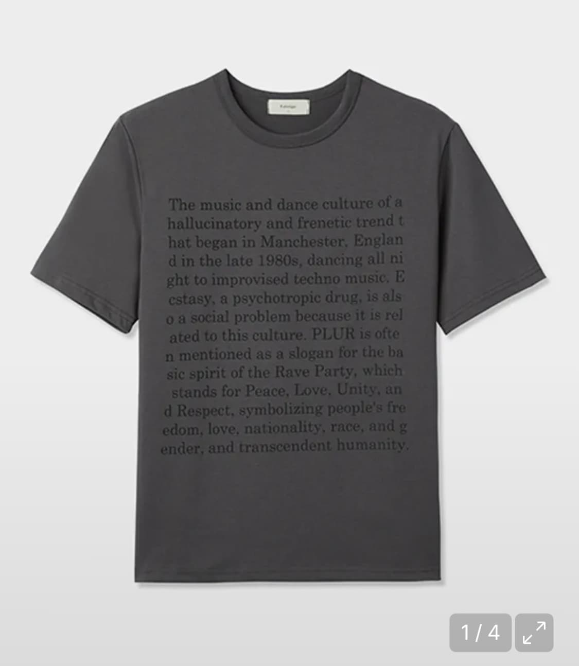 파브레가 레이브 히스토리 반팔 티셔츠 [2] 상품이미지1