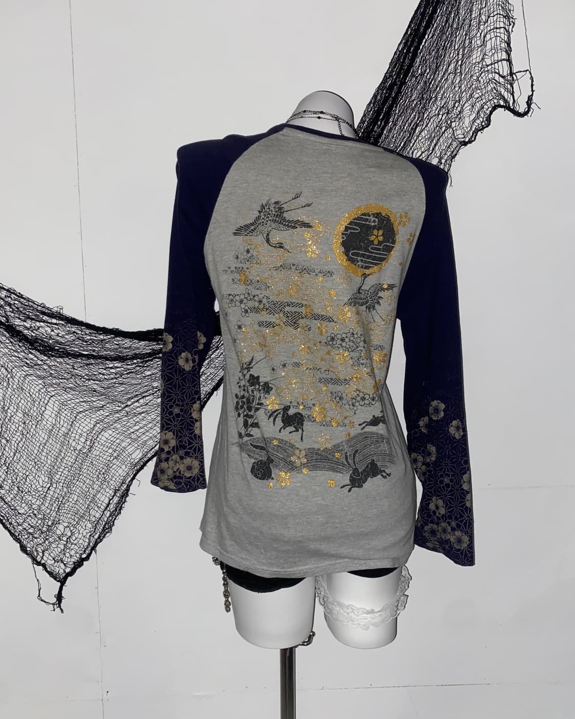 DBID 재팬 오리엔탈 글리터 롱슬리브 ໒꒱ 상품이미지2