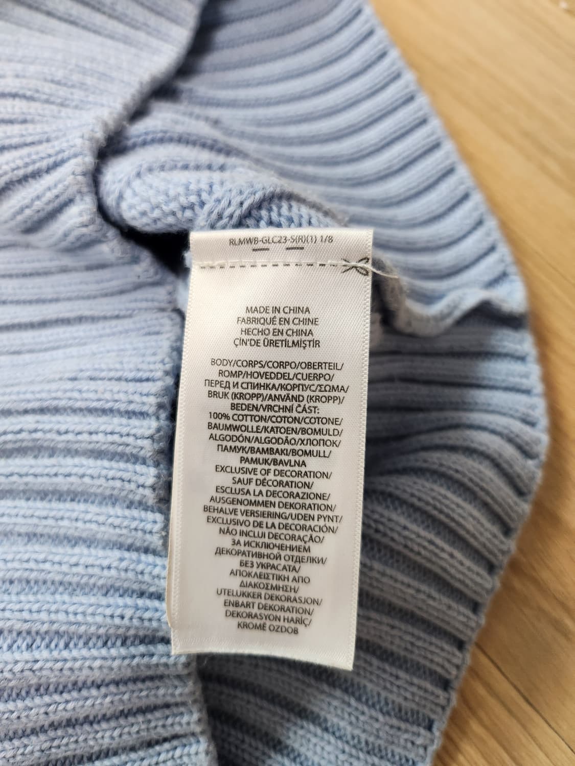 폴로랄프로렌 케이블반팔니트 (L 상품이미지8