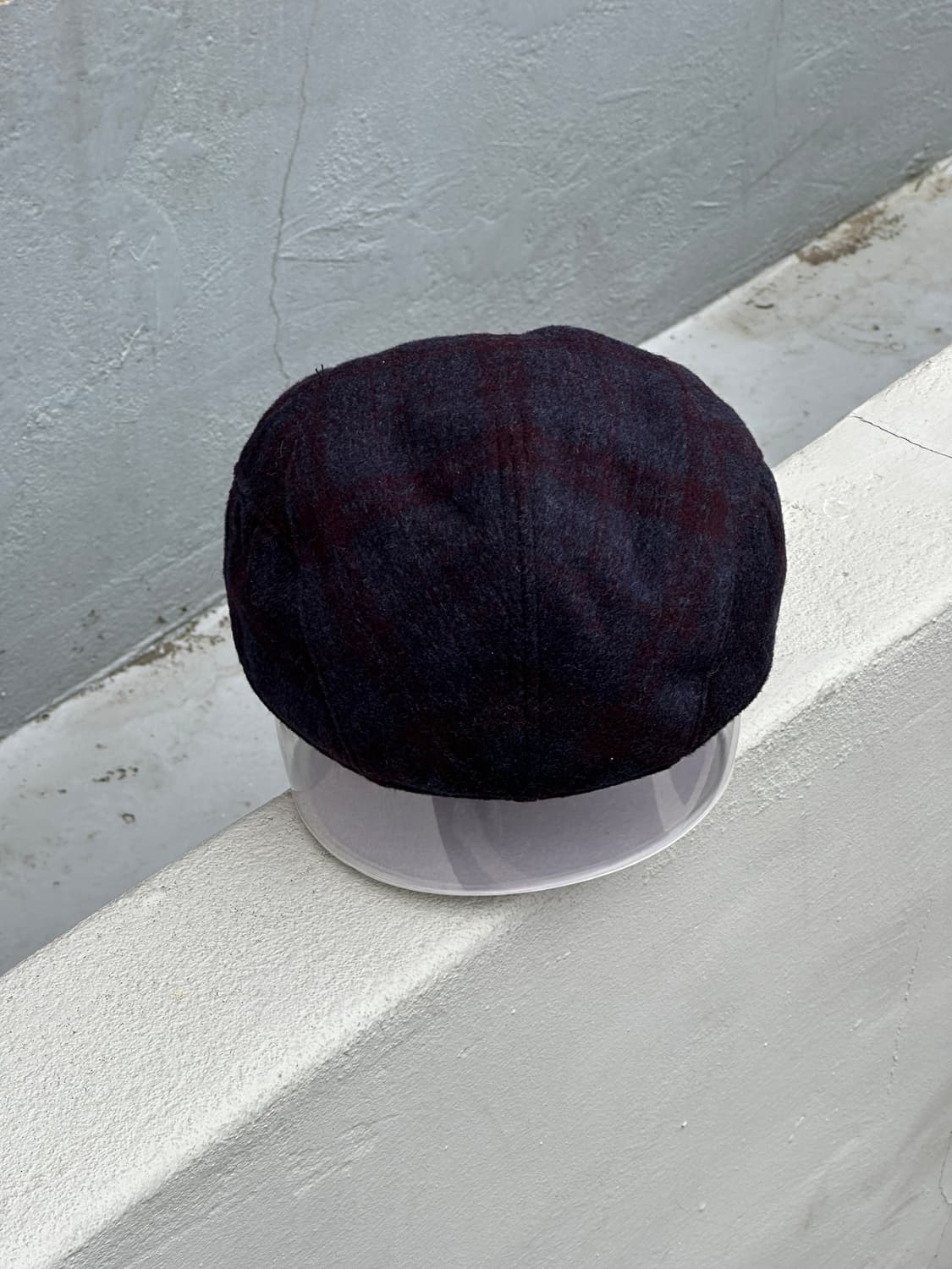 [M] 닥스 울 체크 헌팅캡 모자 트래퍼 디테일 상품이미지4