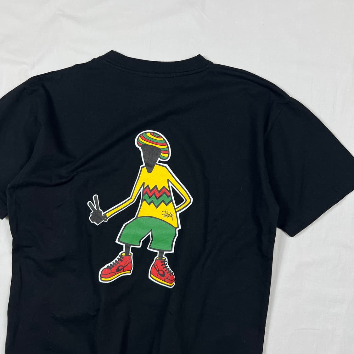 90‘s 스투시 rasta rootz rockin rydimz 반팔티 상품이미지7