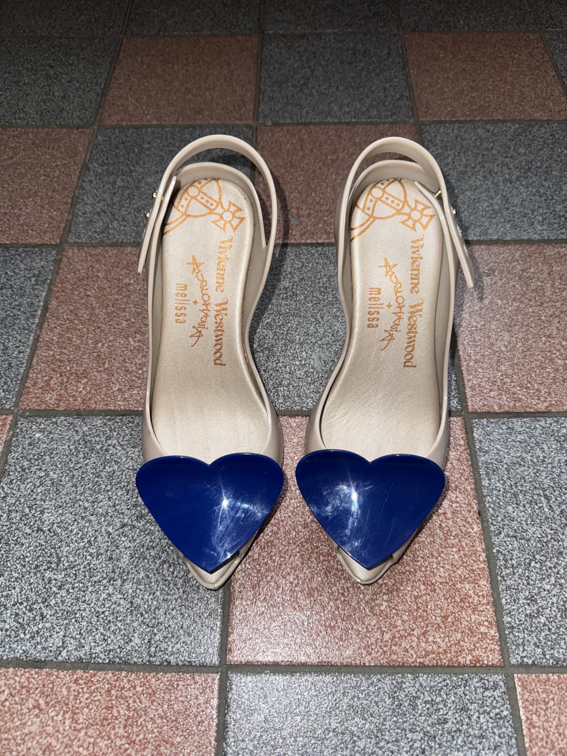 vivienne westwood X melissa blue heel 상품이미지3