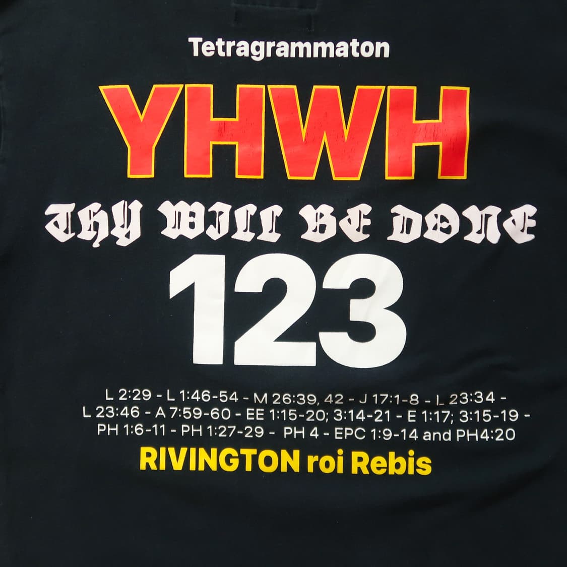 RRR 123 프린팅 티셔츠 상품이미지6